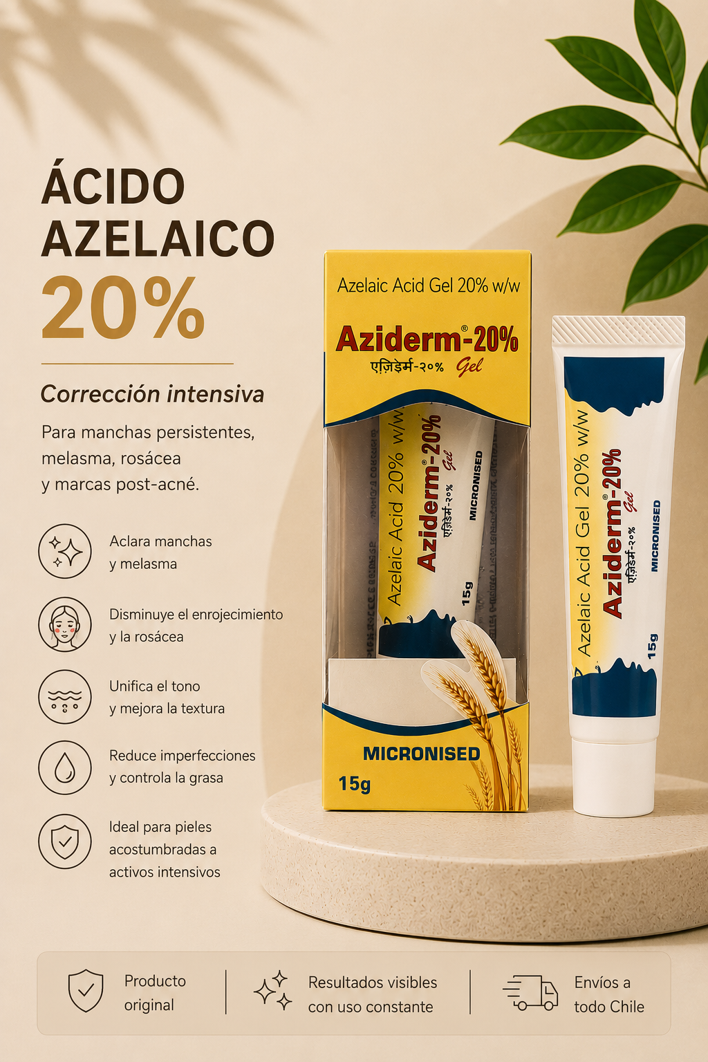 Ácido Azelaico 20%