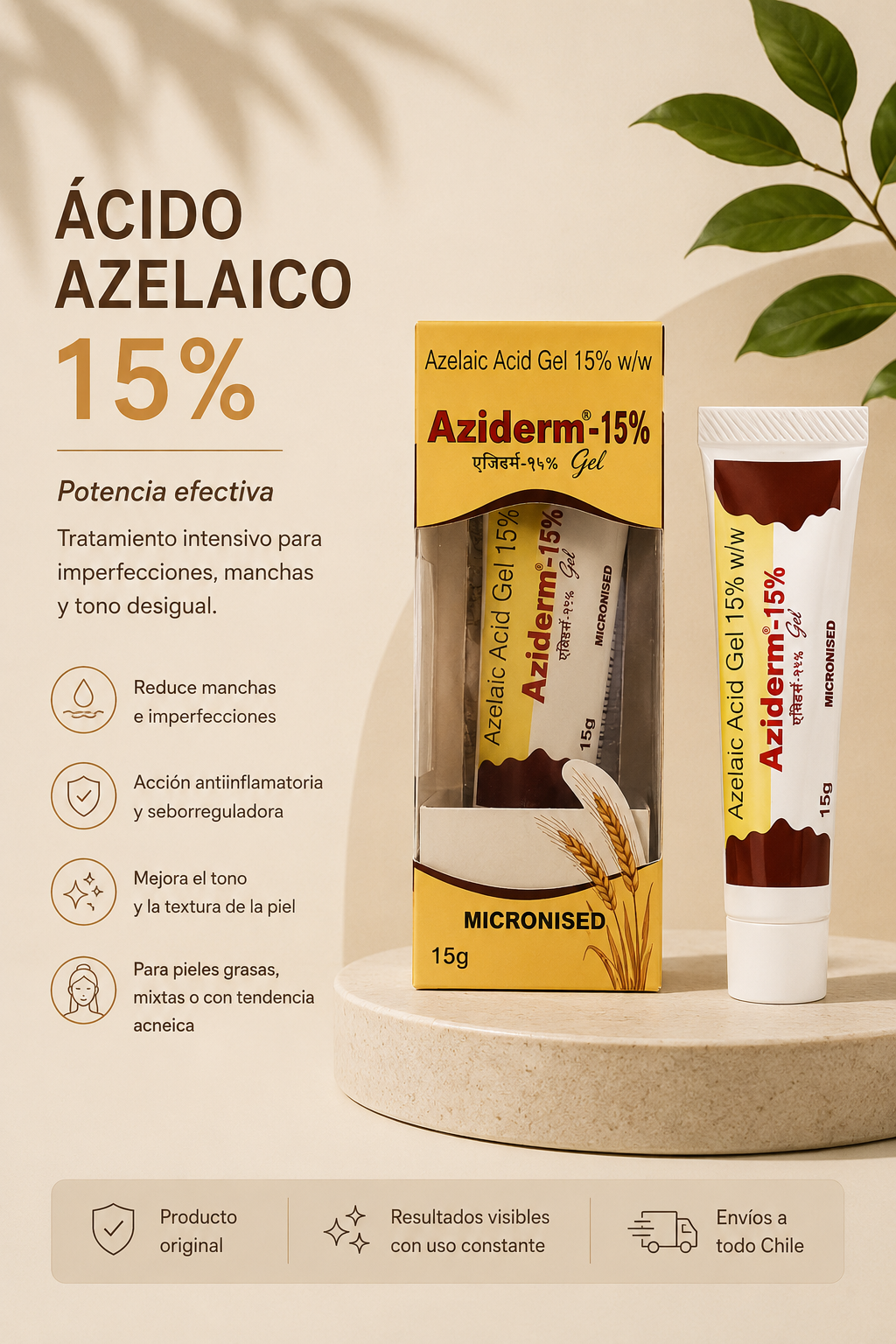 Ácido Azelaico 15%