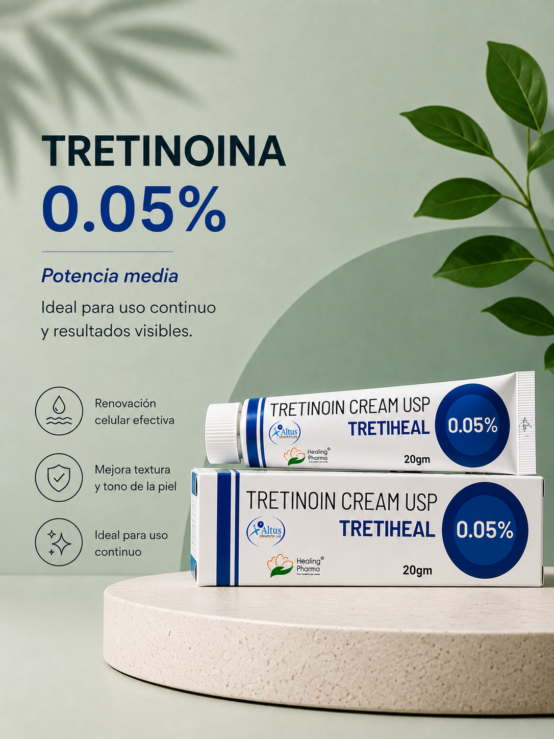 Tretinoina 0,05% - 20g