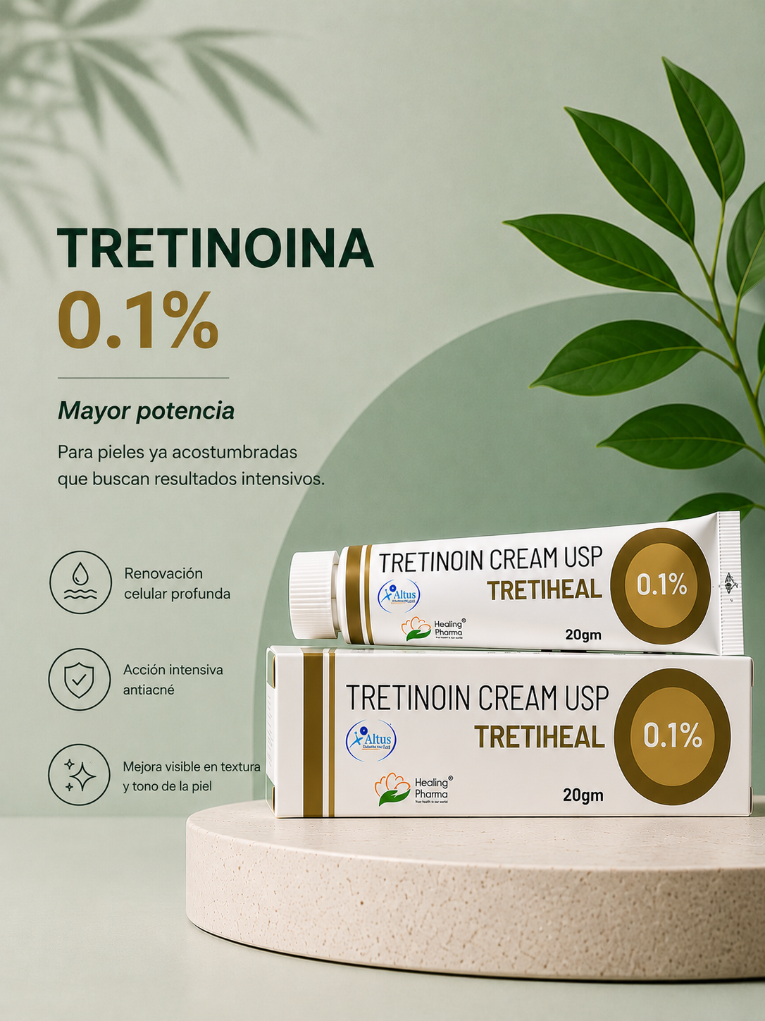 Tretinoina 0.1% - 20g